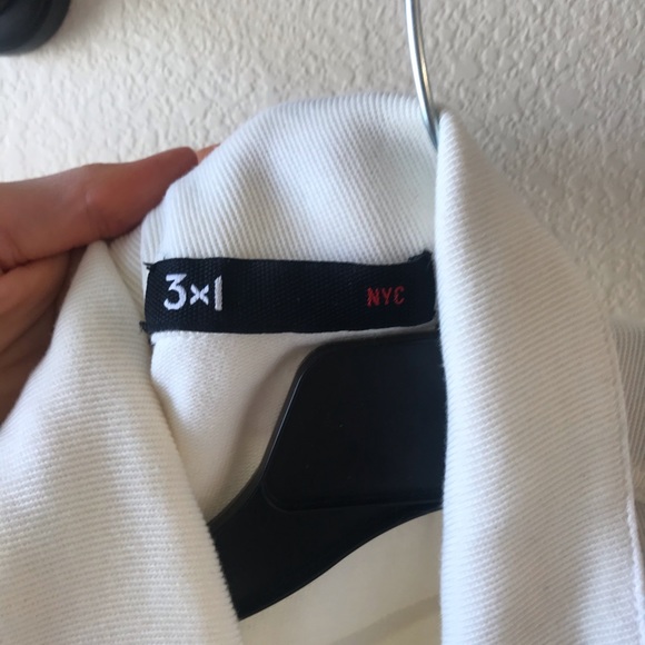 3x1 white denim vest - Picture 4 of 6